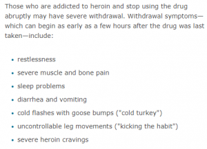 heroin withdrawal